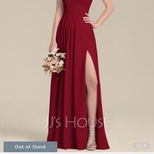 JJs House Red Maxi Dress